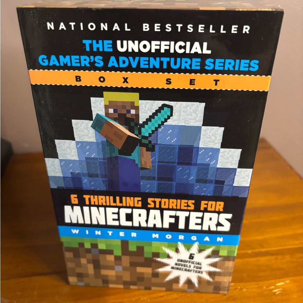 Minecraft 6 book set Gaming Guides for Minecraft Adventures